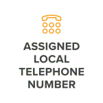 Private Local Telephone Number virtual office assigned telephone number